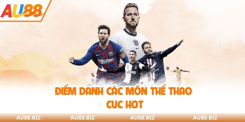 Điểm danh các môn thể thao cưc hot